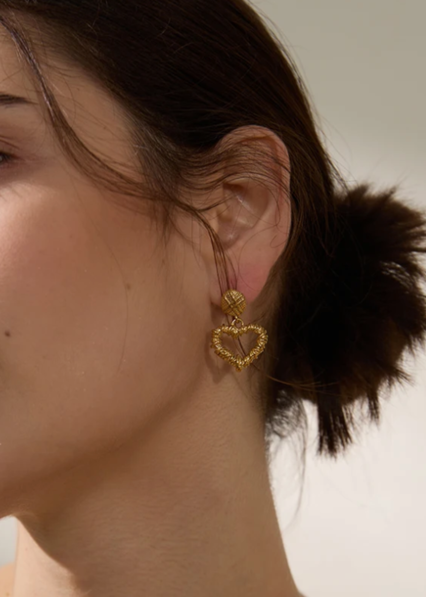 The Love Heart Earrings