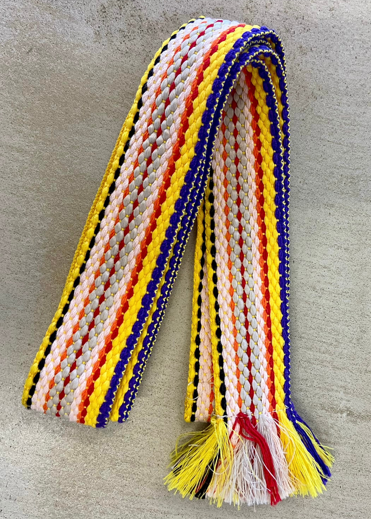 Woven Belt in Multi Colour Weave