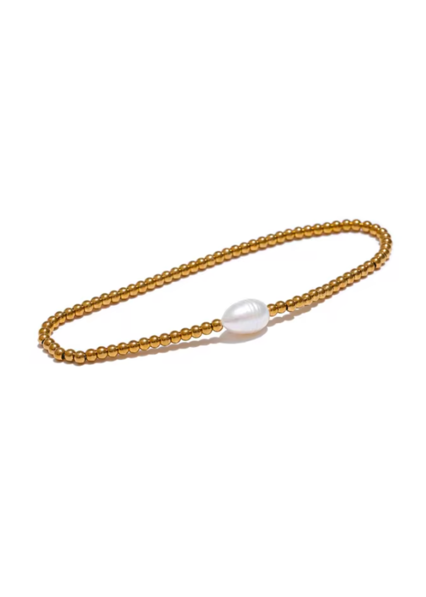 Beaded Pearl Bracelet