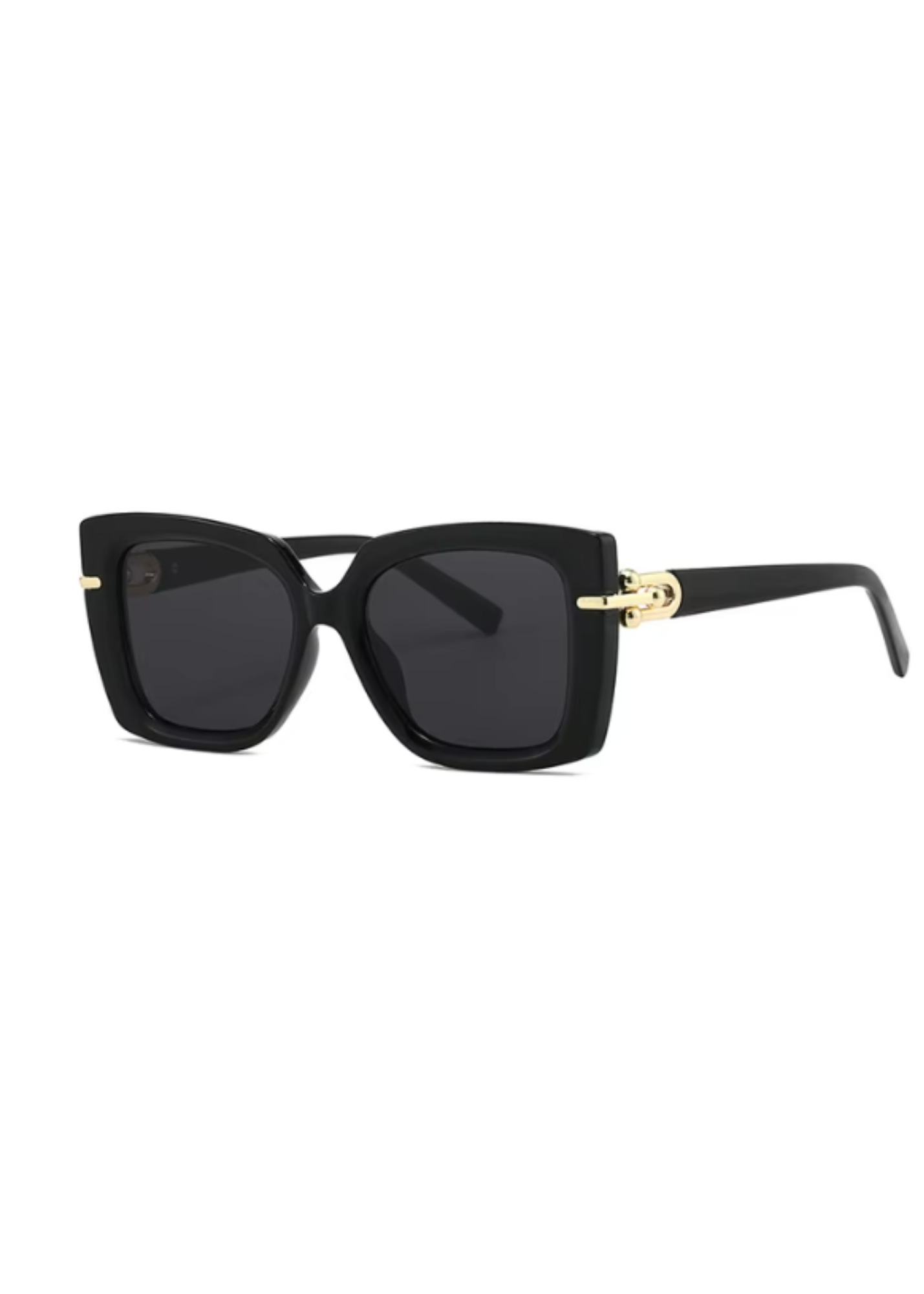 The Diana Ross Sunglasses in Black