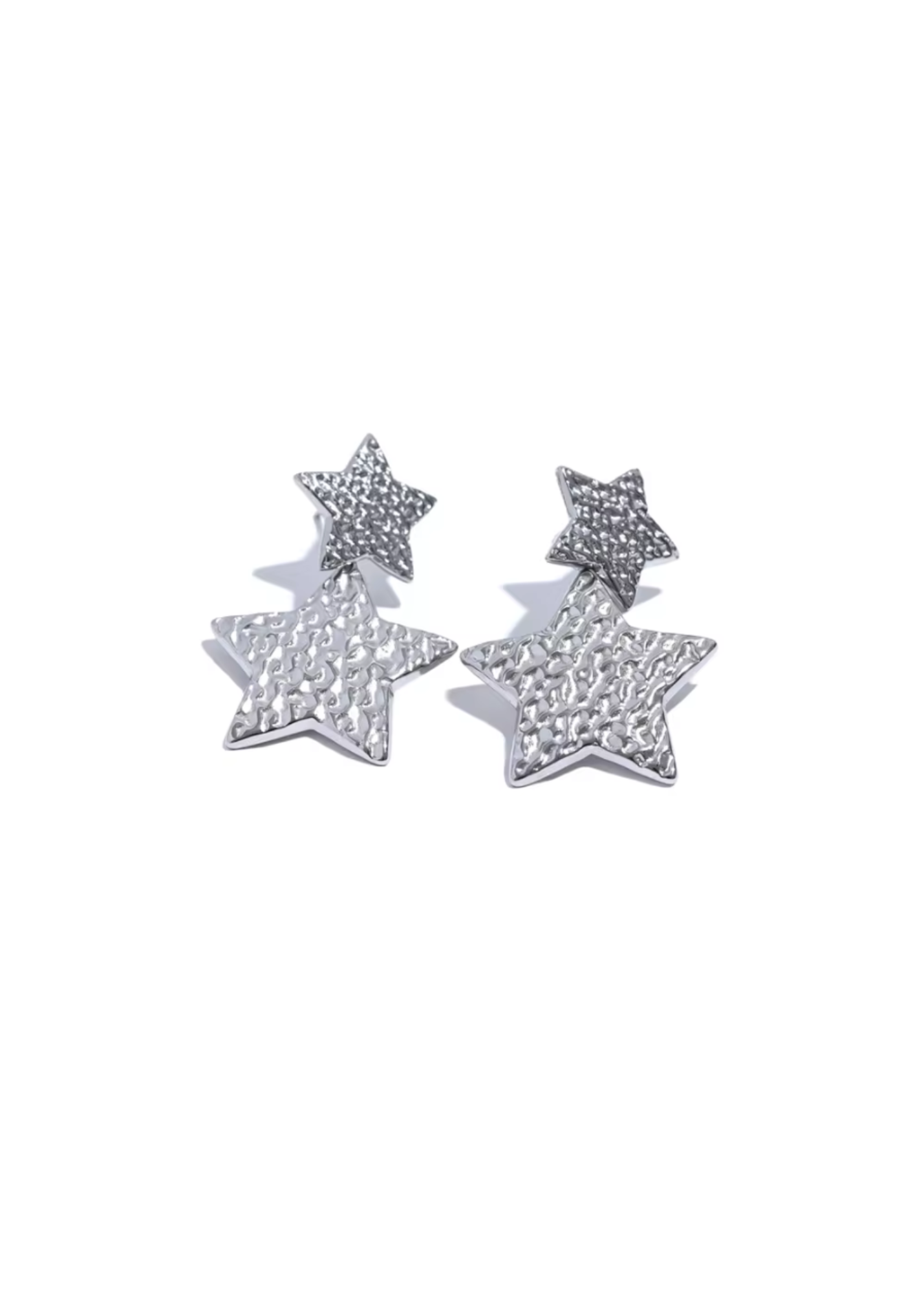 The Starry Night Silver Earrings