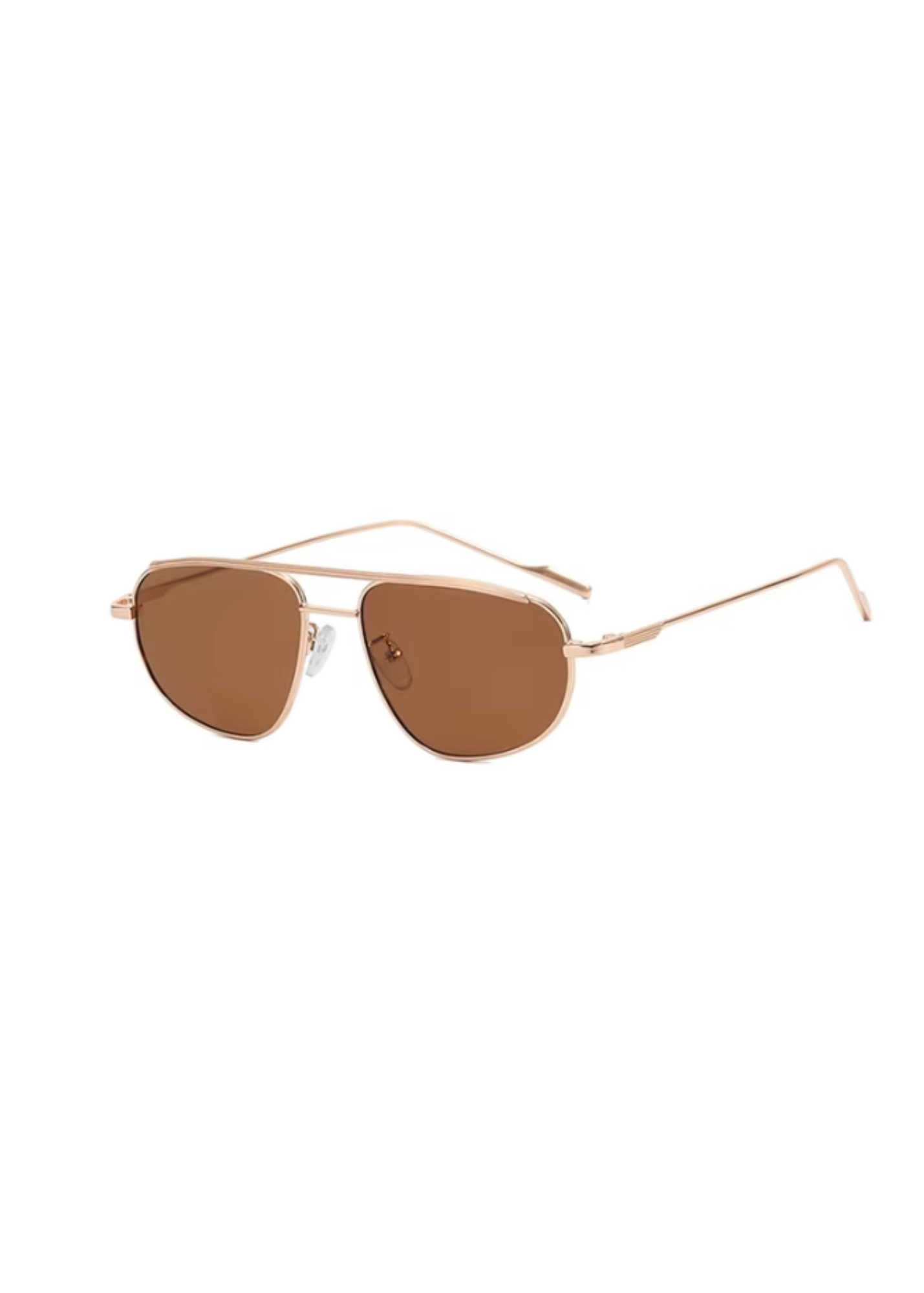 The Alley Sunglasses in Rose Gold