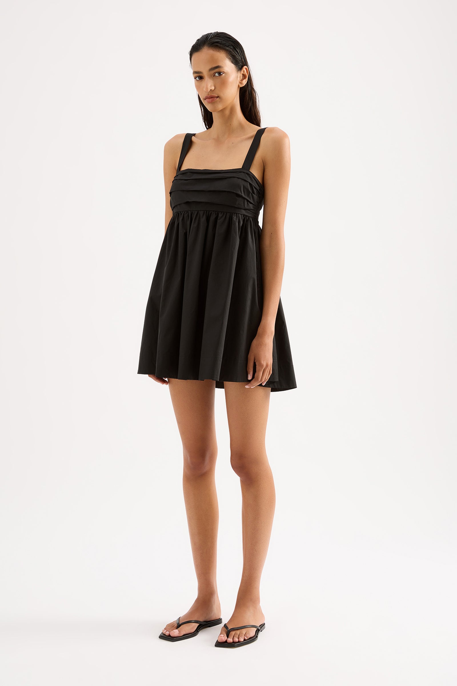 Drea Mini Dress in Black