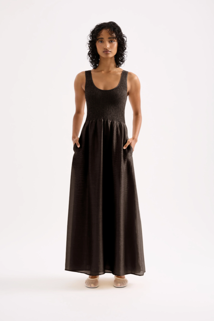 Kova Maxi Dress in Clove